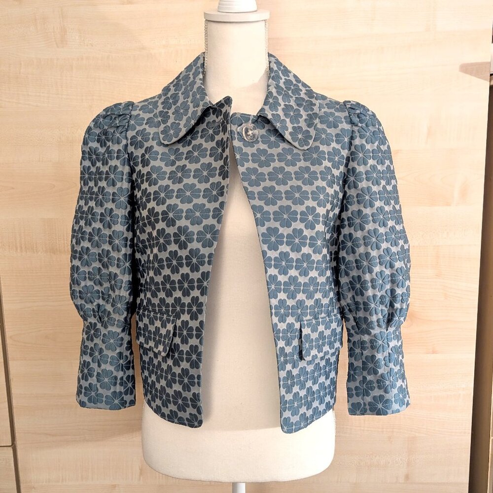 Kate Spade Puffed Sleeve Jacket